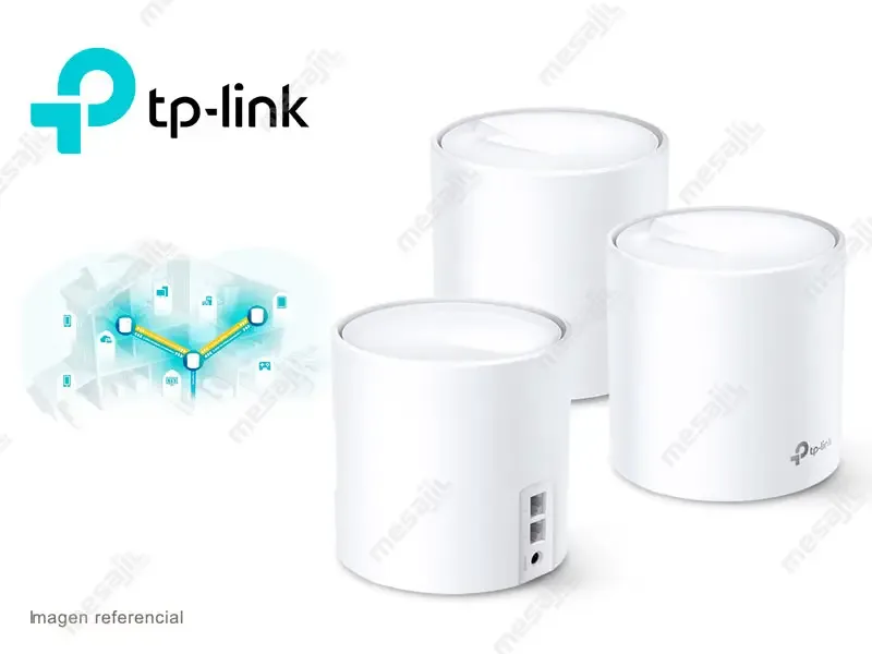 Router Mesh TP-Link Deco X60-3 AX5400 Dual Band Whole Home Wi-Fi  (Packx3)