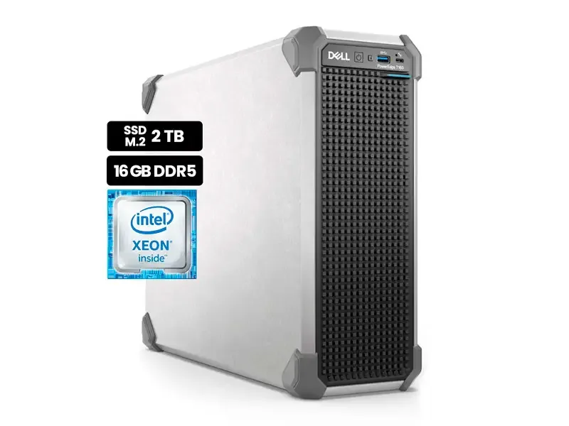 SERVIDOR DELL PowerEdge T160 Intel Xeon 6333P 6C 16GB/2TB
