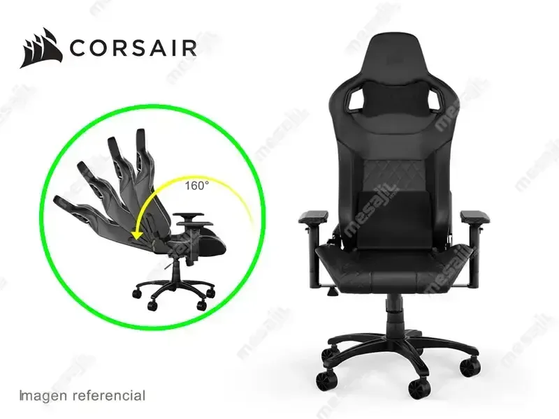 Silla Gaming Corsair T1 Race Black (CF-9010059-WW)