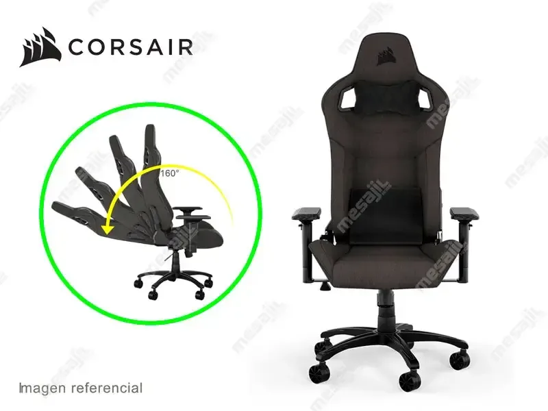 Silla Gaming CORSAIR T3 RUSH CHARCOAL (CF-9010057-WW)