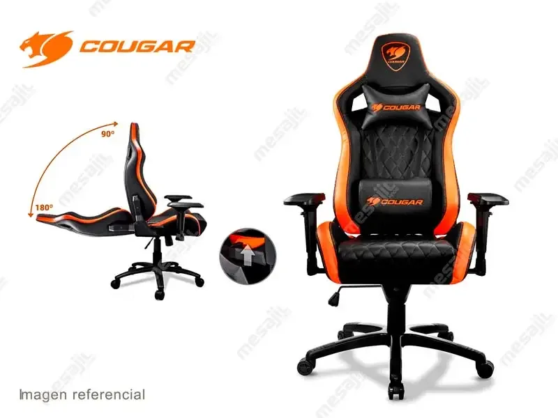 Silla Gaming Cougar Armor S Orange