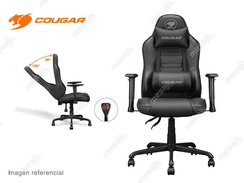 Silla Gaming Cougar Fusion S Black