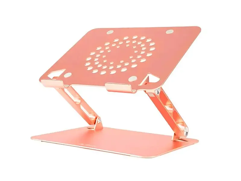 Soporte para Laptop iDock Diamond i50 Aluminio Rosado
