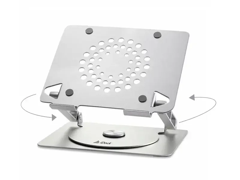Soporte para Laptop iDock Diamond i50 Giratorio 360° Aluminio