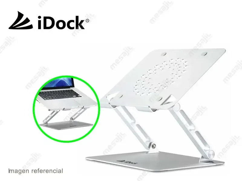 Soporte para Laptop iDock Diamond i50 Silver