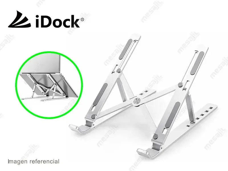 Soporte Para Laptop iDock FLEX i20 Pro  Aluminio