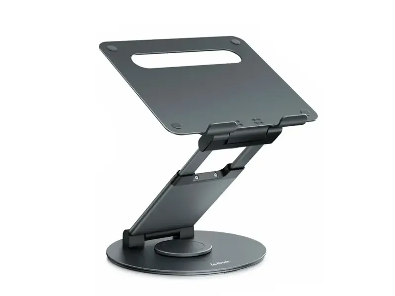 Soporte para Laptop iDock Satellite i70 Base giratoria 360° Aluminio Negro