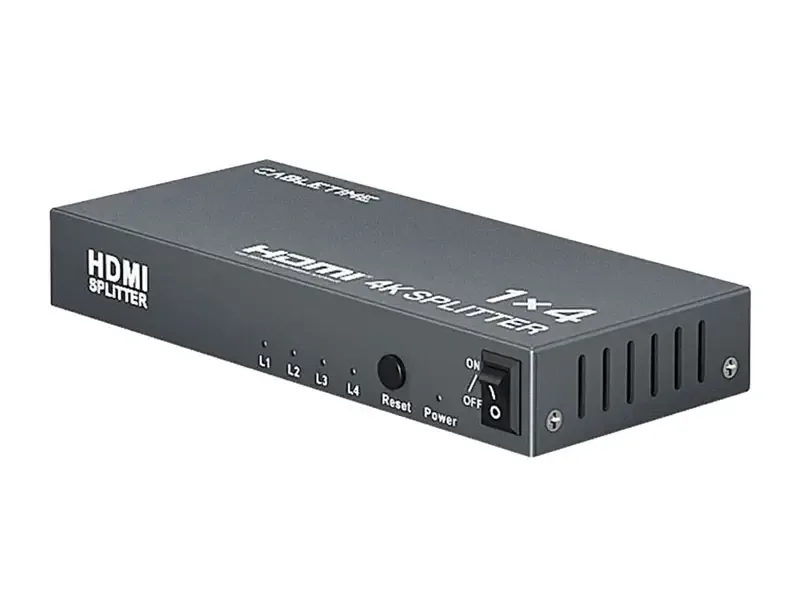 Spliter de video CABLETIME 4 puertos HDMI 4K 30Hz  CP38G