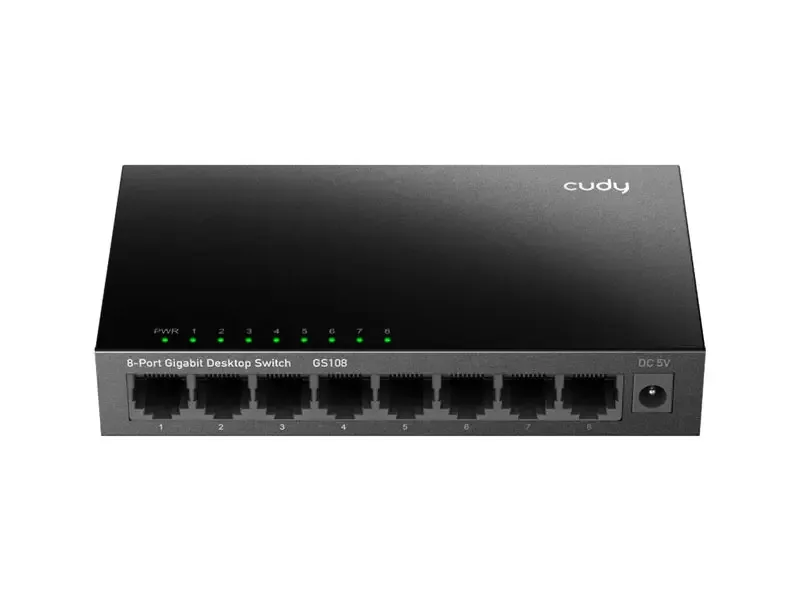 Switch CUDY GS108 8 puertos Gigabit  10/100/1000 mbps
