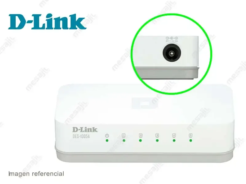Switch D-Link DES-1005A 5 Puertos 10/100 Mbps