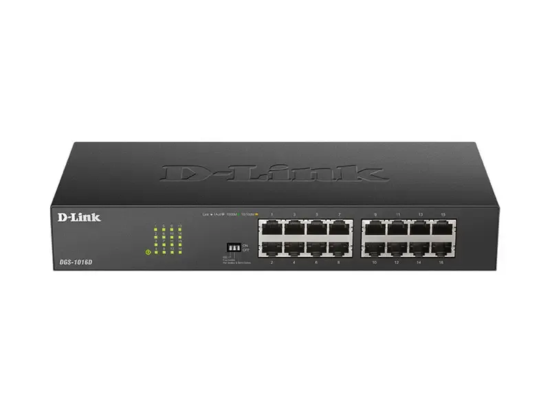 Switch D-Link DGS-1016D 16-Port Gigabit 10/100/1000 Mbps