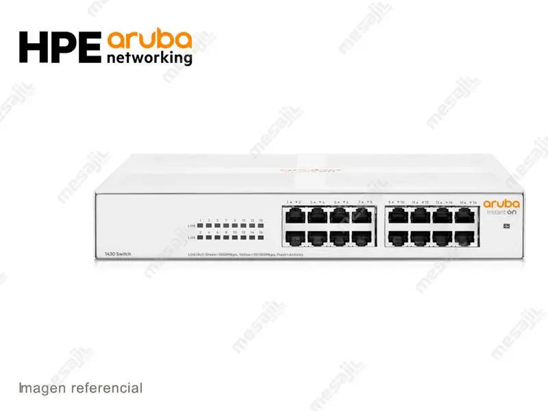 Switch HP Aruba Instant On 1430 16G 16 puertos RJ-45 10/100/1000