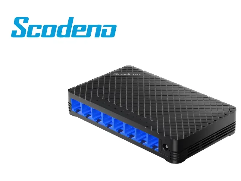 SWITCH SCODENO ZK8TS 8X10/100M ETHERNET