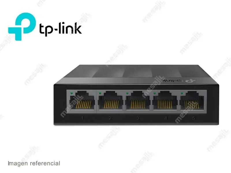 Switch TP-Link 5 Puertos LS1005G 10/100/1000 Mbps.