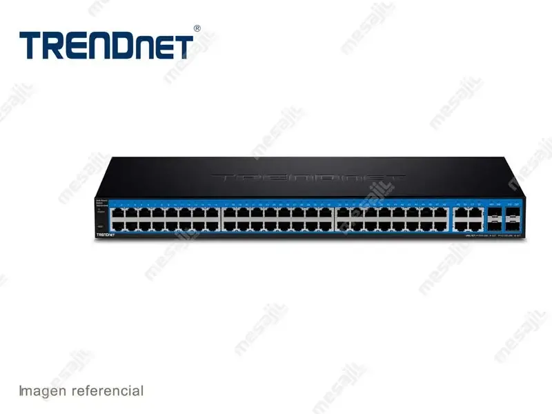Switch TRENDnet TEG-524WS 52 Puertos Gigabit Port Web Smart