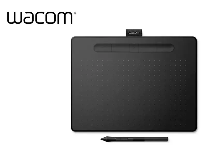 Tableta Grafica Wacom Intuos M Bluetooth Black (CTL6100WLK0)