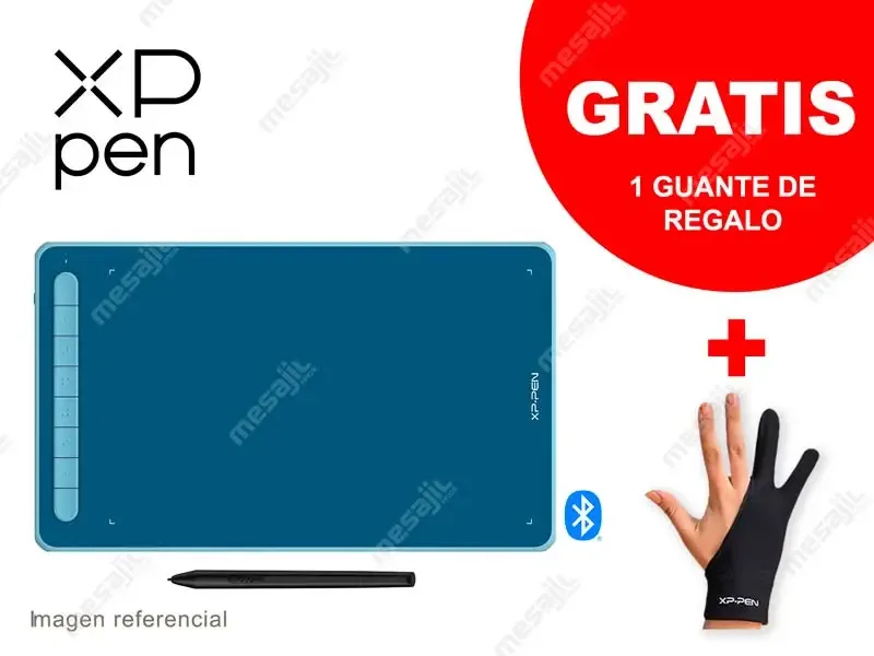 Tableta Grafica XP-Pen Deco LW Bluetooth Blue