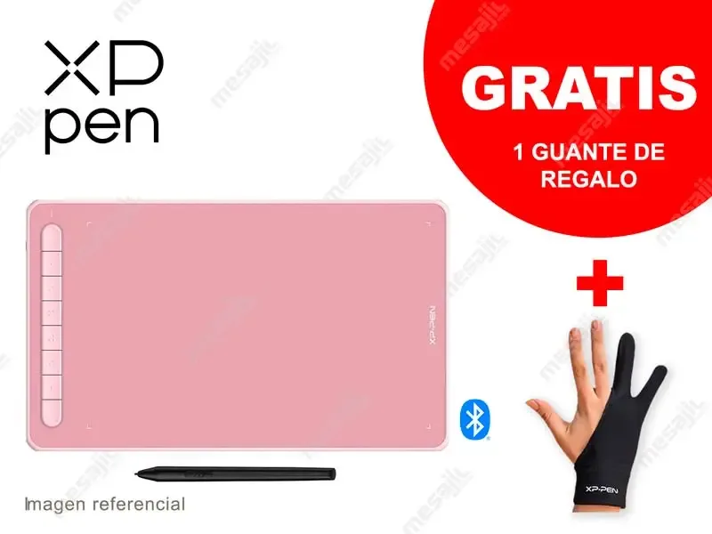 Tableta Grafica XP-Pen Deco LW Bluetooth Pink