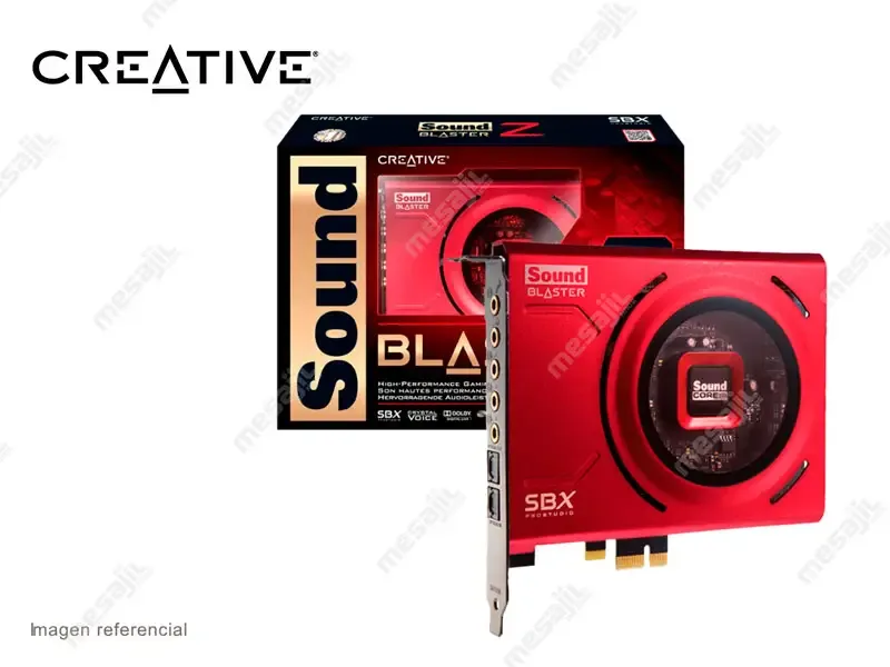 Tarjeta de Sonido Creative PCIE BLASTER Z SE Gaming 5.1 (70SB150000004)