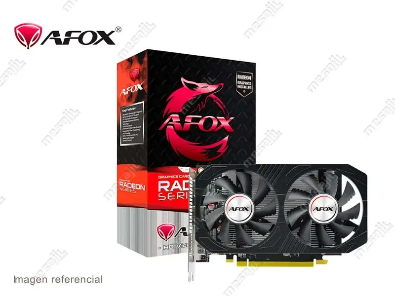 Tarjeta Grafica AFOX AMD Radeon RX550 4GB GDDR5 HDMI DVI DP