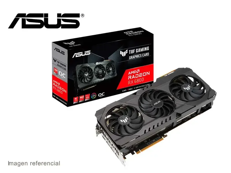 Tarjeta Grafica ASUS AMD RADEON RX 6800 16GB GDDR6 Gaming