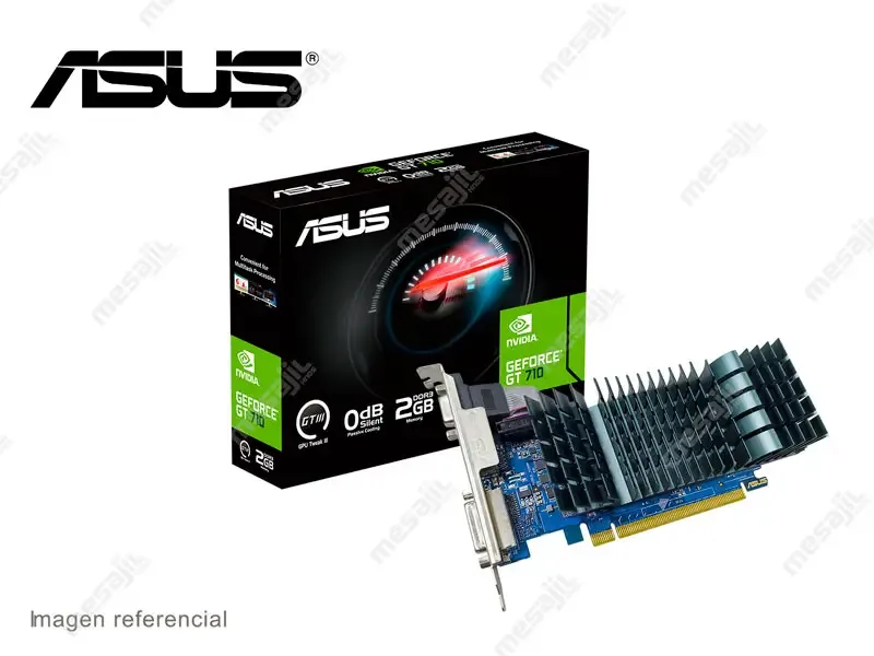 Tarjeta Grafica ASUS Nvidia GeForce GT710 2GB DDR3 EVO