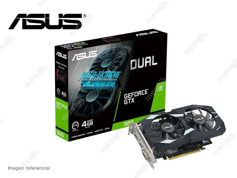 Tarjeta Grafica ASUS NVIDIA GeForce GTX 1650 Dual  4GB GDDR6