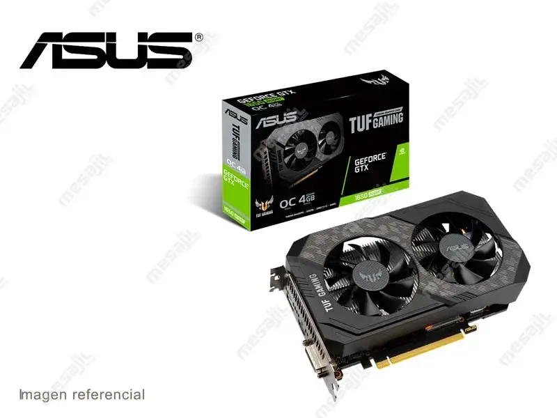 Tarjeta Grafica ASUS NVIDIA GeForce GTX 1650 SUPER OC 4GB GDDR6 TUF Gaming (90YV0E42-M0AA00)