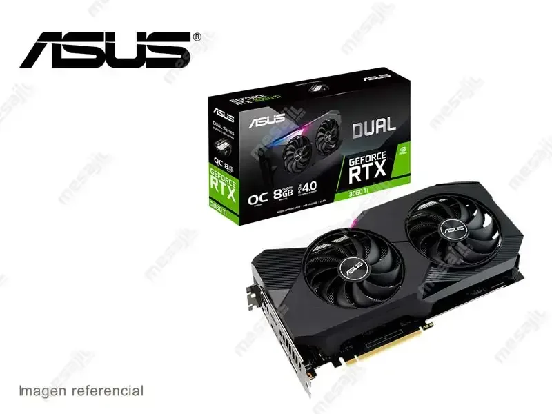 Tarjeta Grafica ASUS NVIDIA GeForce RTX 3060TI 8GB GDDR6 DUAL OC