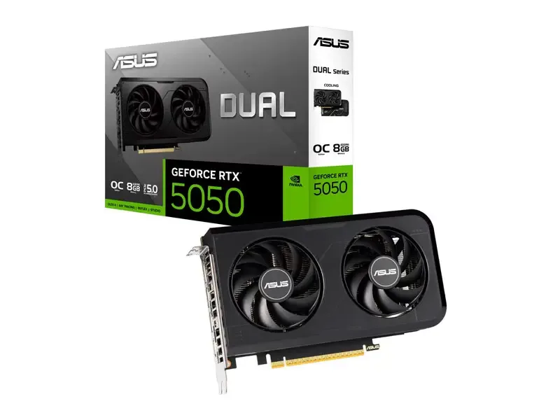 Tarjeta Grafica ASUS NVIDIA GeForce RTX 5050 8GB GDDR6 Dual OC