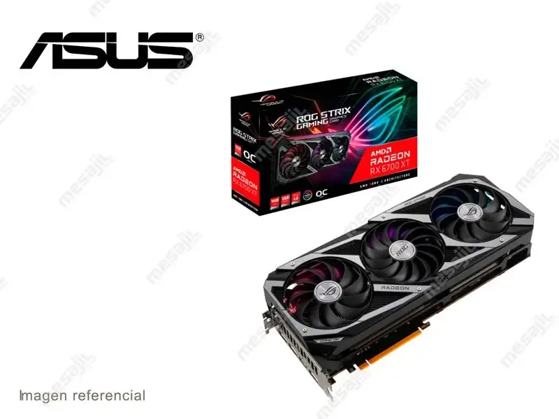 Tarjeta Grafica ASUS ROG Strix AMD Radeon RX 6700 XT 12GB GDDR6