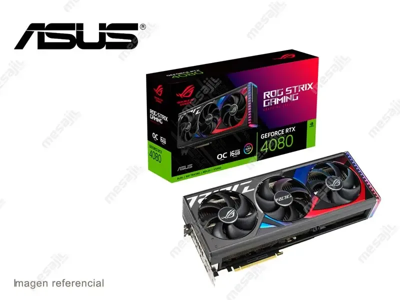 Tarjeta Grafica ASUS ROG Strix NVIDIA GeForce RTX 4080 16GB GDDR6X