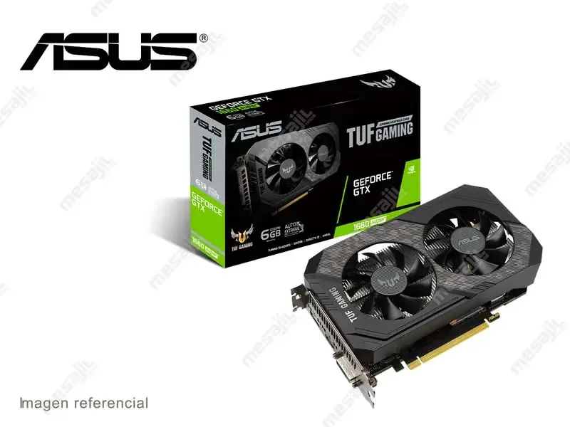 Tarjeta Grafica ASUS TUF Gaming NVIDIA GeForce GTX 1660 SUPER OC 6GB GDDR6