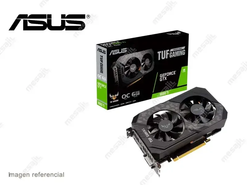 Tarjeta Grafica ASUS TUF Gaming NVIDIA GeForce GTX 1660 Ti 6GB GDDR6