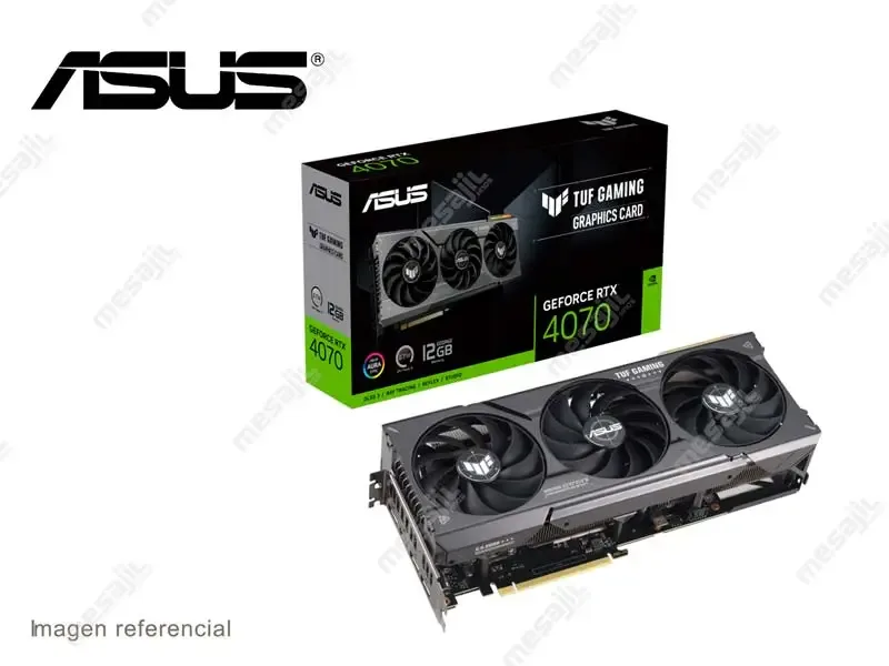 Tarjeta Grafica ASUS TUF GAMING NVIDIA GeForce RTX 4070 12GB GDDR6X