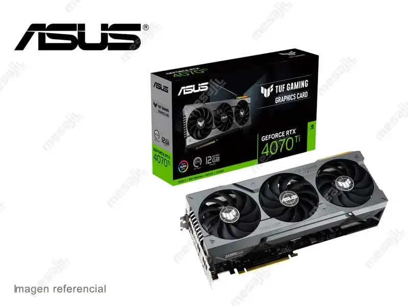 Tarjeta Grafica ASUS TUF GAMING NVIDIA GeForce RTX 4070 Ti 12GB GDDR6X