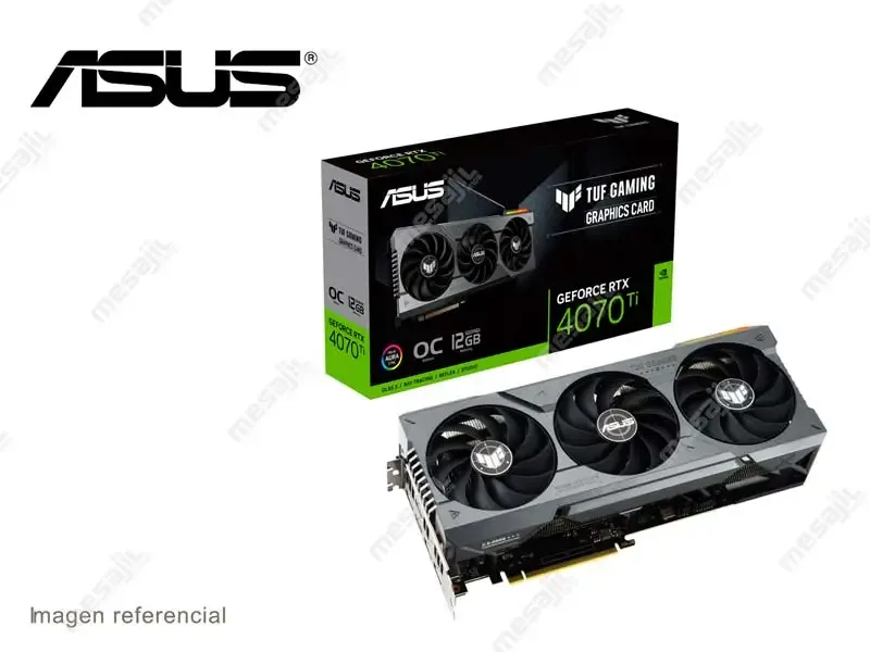 Tarjeta Grafica ASUS TUF GAMING NVIDIA GeForce RTX 4070 Ti OC 12GB GDDR6X