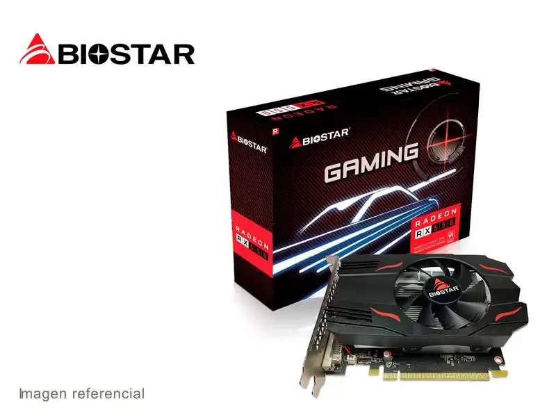 Tarjeta Grafica Biostar AMD Radeon RX 550 4GB GDDR5