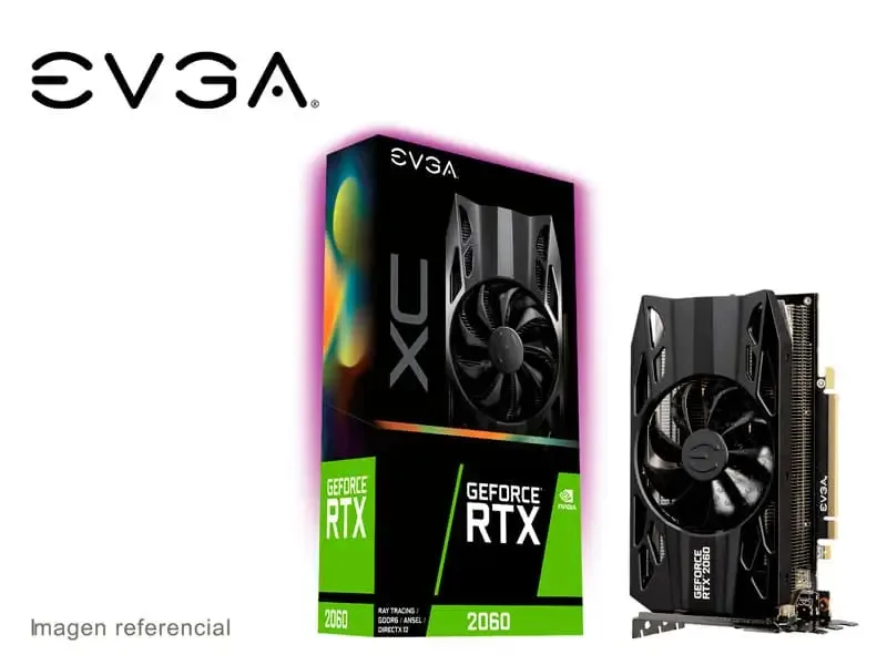 Tarjeta Grafica EVGA NVIDIA GeForce RTX 2060 6GB GDDR6 XC