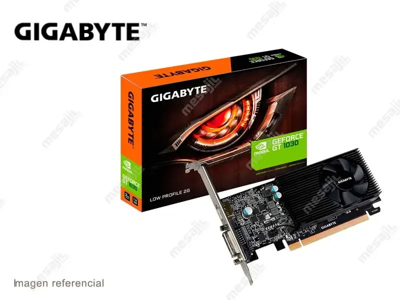 Tarjeta Grafica Gigabyte Nvidia GeForce GT1030 2GB GDDR5 (GV-N1030D5-2GL)