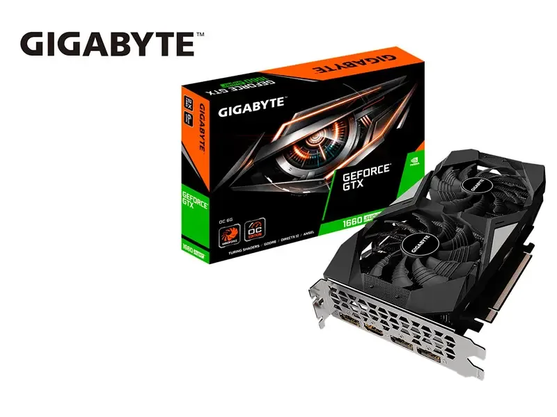 Tarjeta Grafica Gigabyte NVIDIA GeForce GTX 1660 SUPER OC 6GB GDDR6