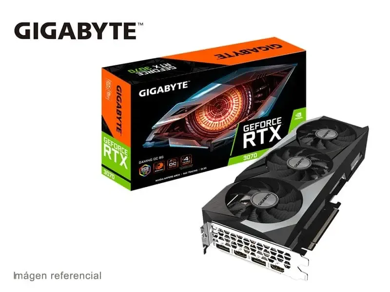 Tarjeta Grafica Gigabyte NVIDIA GeForce RTX 3070 OC 8GB GDDR6