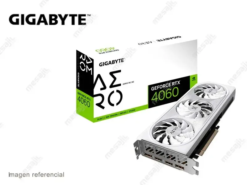 Tarjeta Grafica Gigabyte NVIDIA GeForce RTX 4060 AERO OC 8GB GDDR6