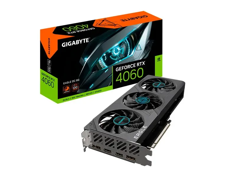 Tarjeta Grafica Gigabyte NVIDIA GeForce RTX 4060  EAGLE OC 8GB GDDR6