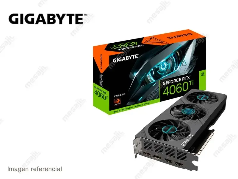 Tarjeta Grafica Gigabyte NVIDIA GeForce RTX 4060 Ti EAGLE OC 8GB GDDR6