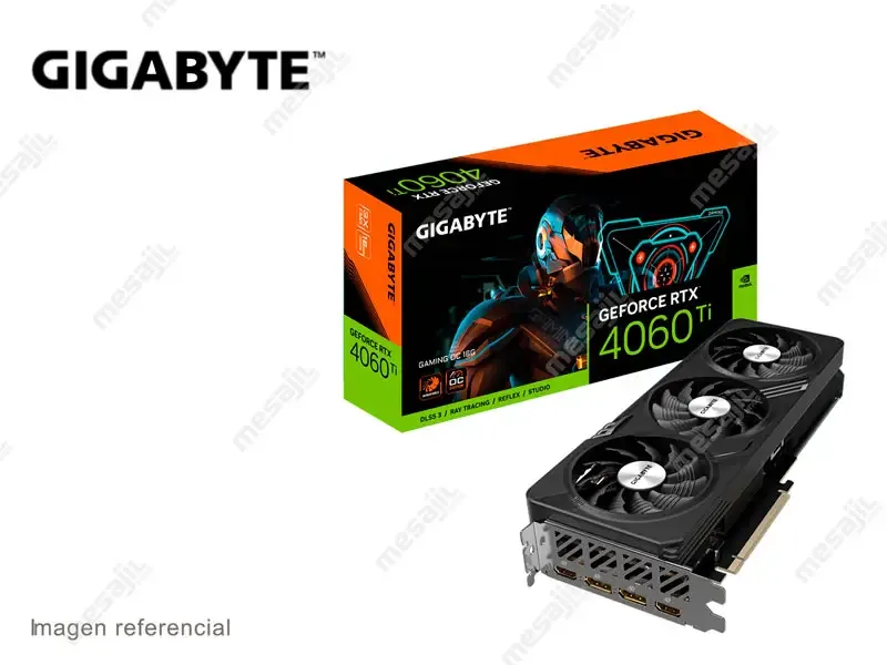 Tarjeta Grafica Gigabyte NVIDIA GeForce RTX 4060Ti Gaming OC 16GB GDDR6