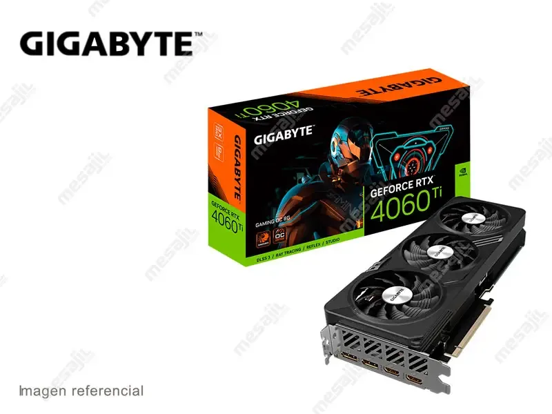 Tarjeta Grafica Gigabyte NVIDIA GeForce RTX 4060Ti Gaming OC 8GB GDDR6