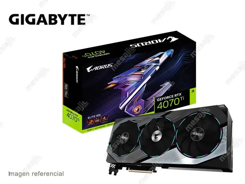 Tarjeta Grafica Gigabyte NVIDIA GeForce RTX 4070TI Aorus Elite 12GB GDDR6