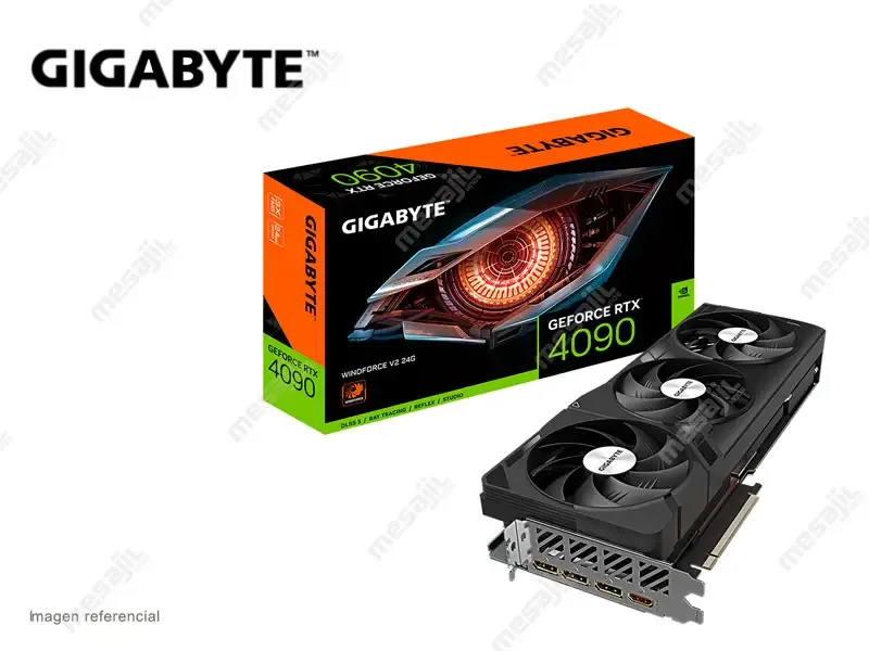 Tarjeta Grafica Gigabyte NVIDIA GeForce RTX 4090 WINDFORCE V2 24GB GDDR6X PCI-E 4.0X16
