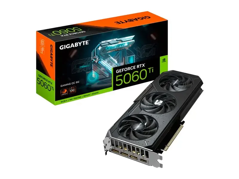 Tarjeta Grafica Gigabyte NVIDIA GeForce RTX 5060 Ti Gaming OC 8GB GDDR7